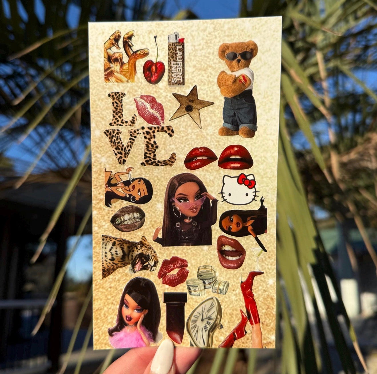 🪩Y2k Baddies🎱, Downtown NY Theme, 3 Sticker Sheets Bundle
