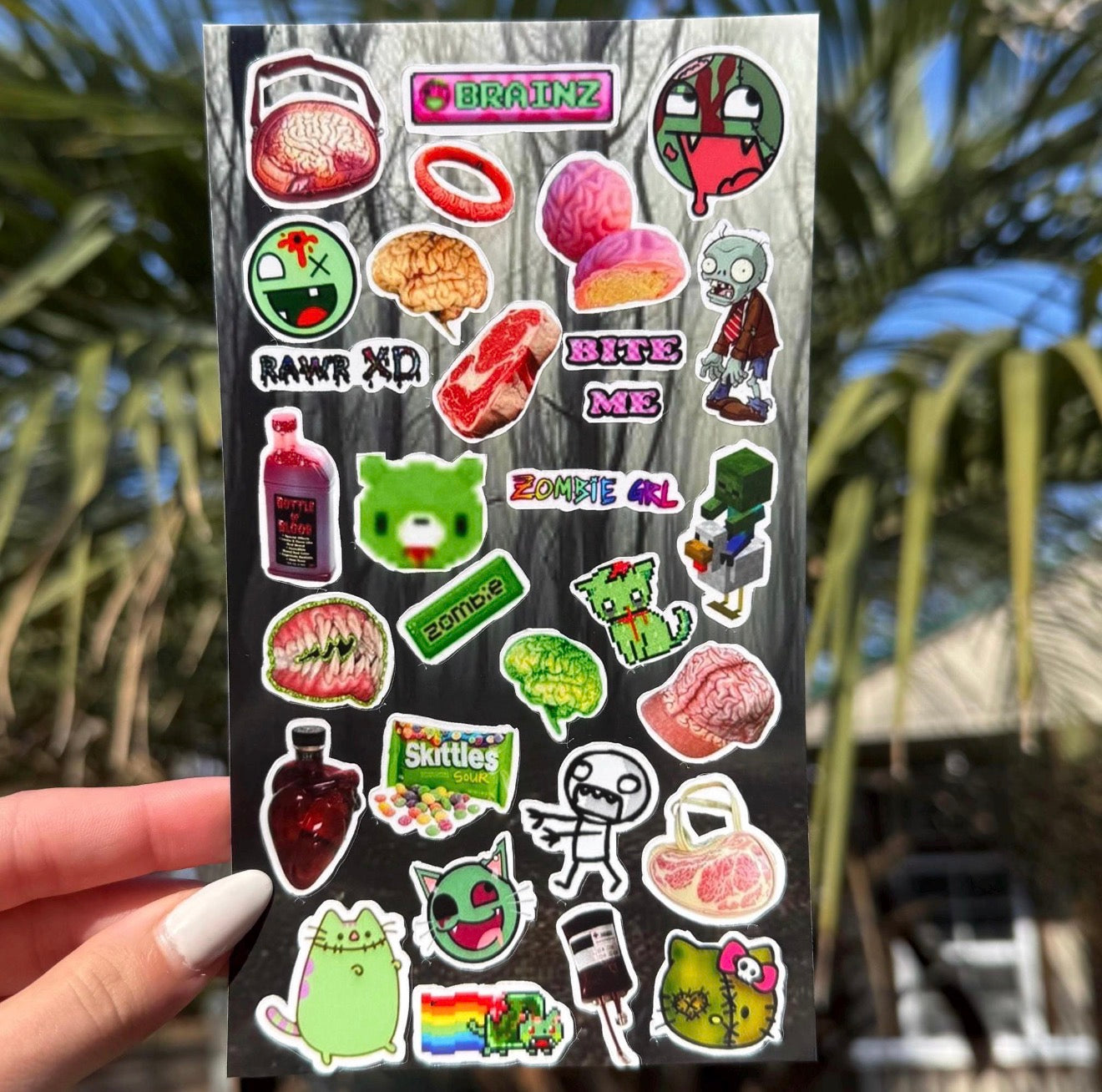 🖤Scenecore Emo 2000s Stickers BUNDLE