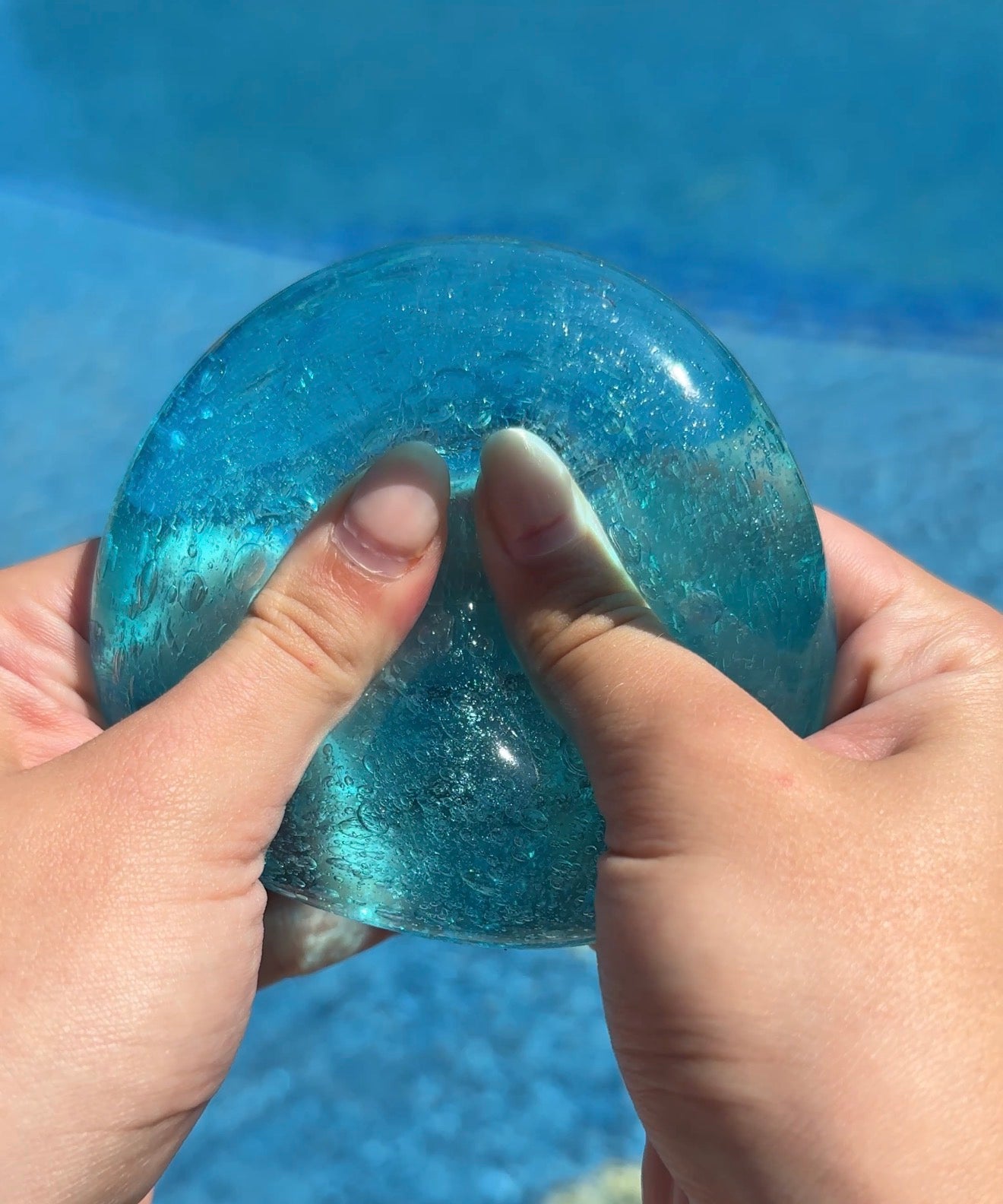 🫧Pool Water Jelly Texture Squishy