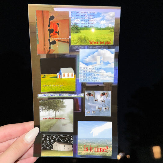 Liminal Space Weirdcore Sticker Sheet