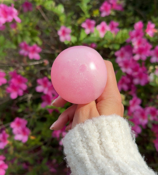 Pink Slush Water Texture Squishy, Stress Ball