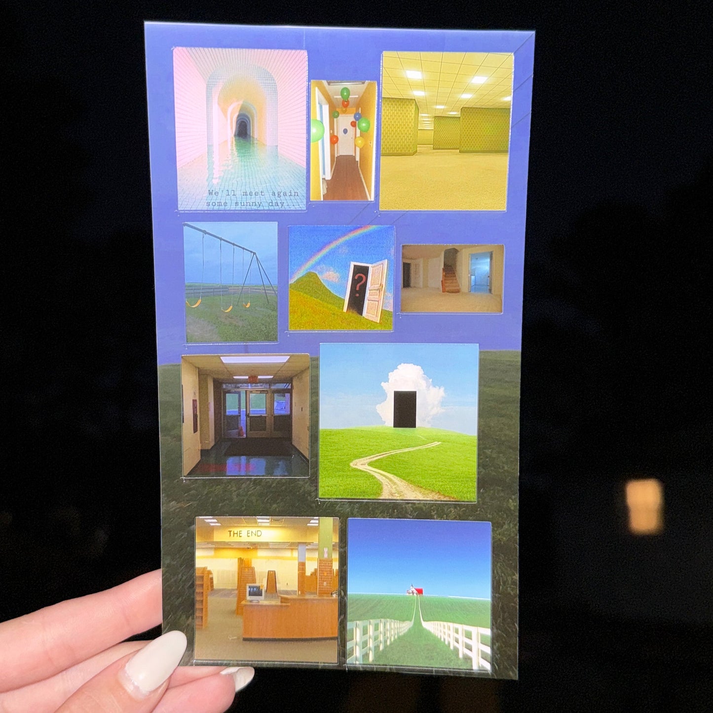🪱Liminal Space, Weirdcore, Dreamcore 6 Laminated Sticker Sheets Bundle