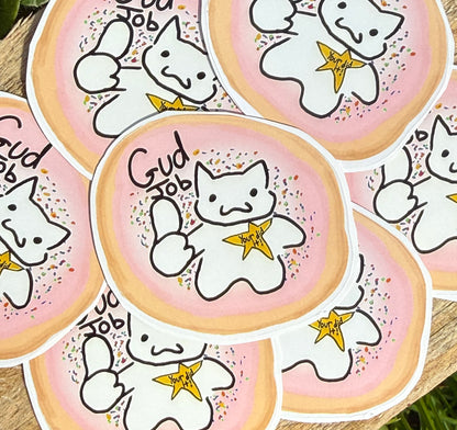 🍪Gud Job Sugar Cookie Sticker