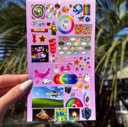 🖤Scenecore Emo 2000s Stickers BUNDLE