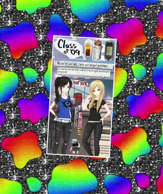 💊Class Of 09 Sticker Sheet